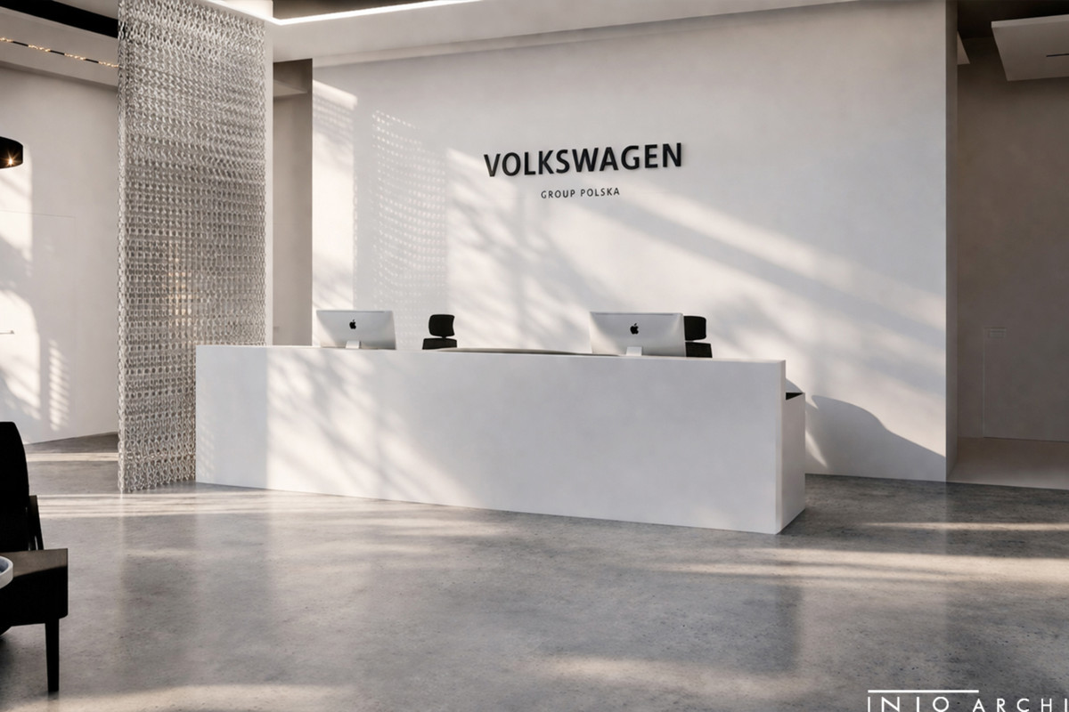 Nowoczesne biuro w Poznaniu – minimalistyczna przestrzeń zarządu