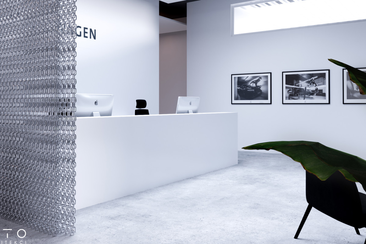 Nowoczesne biuro w Poznaniu – minimalistyczna przestrzeń zarządu