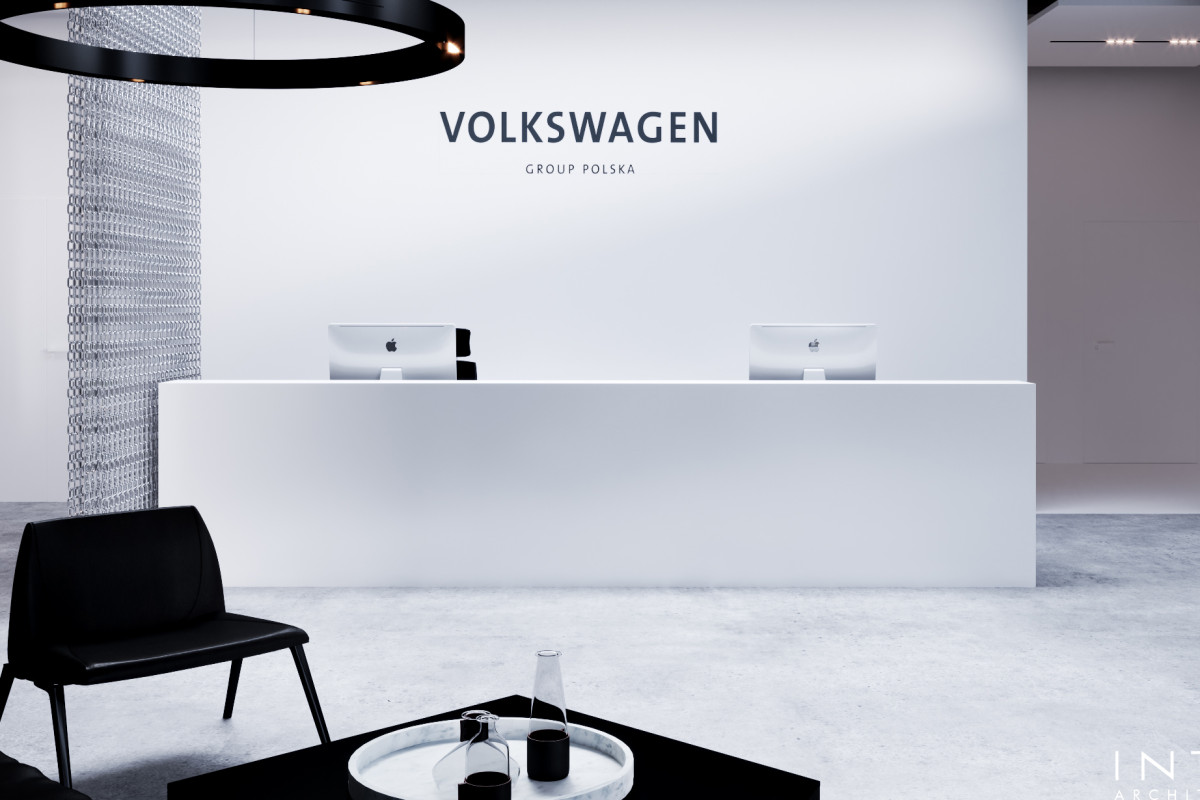 Nowoczesne biuro w Poznaniu – minimalistyczna przestrzeń zarządu