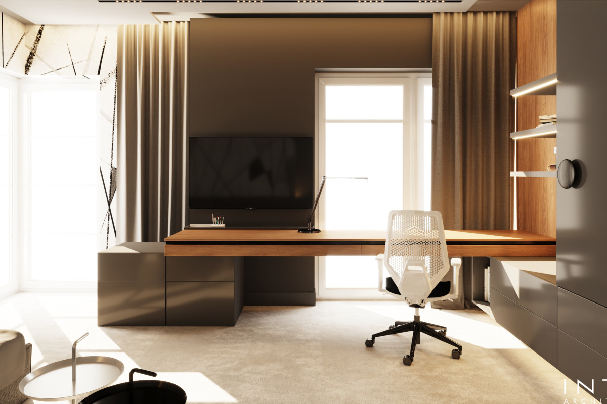 Pokój nastolatka – nowoczesna aranżacja przestrzeni z motywem koszykówki