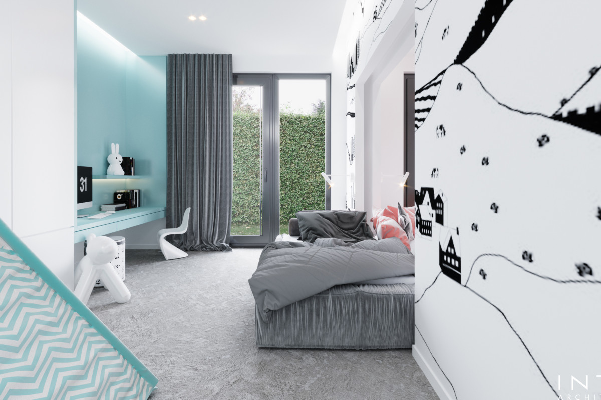 Nowoczesny dom 170 m² Gdańsk z kreatywną strefą dla dzieci