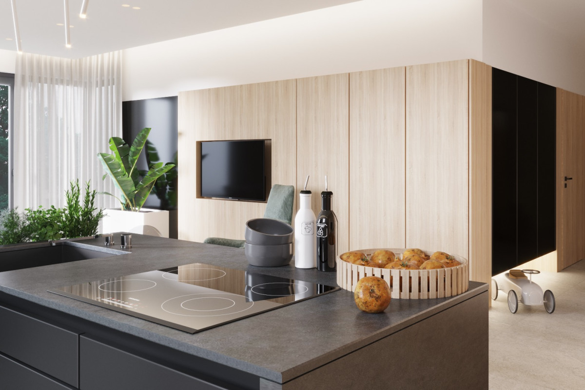 Nowoczesny dom 170 m² Gdańsk z kreatywną strefą dla dzieci