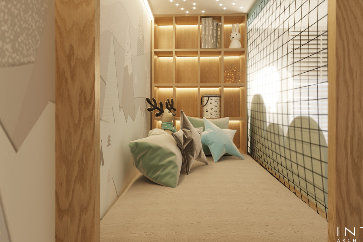 Widokowy apartament na 20. piętrze w Warszawie – nowoczesny projekt wnętrza