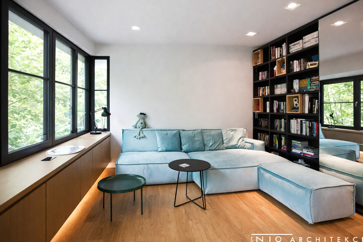 Projekt wnętrz domu w Poznaniu – nowoczesne wnętrze 250 m²