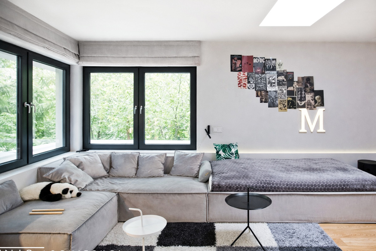 Projekt wnętrz domu w Poznaniu – nowoczesne wnętrze 250 m²