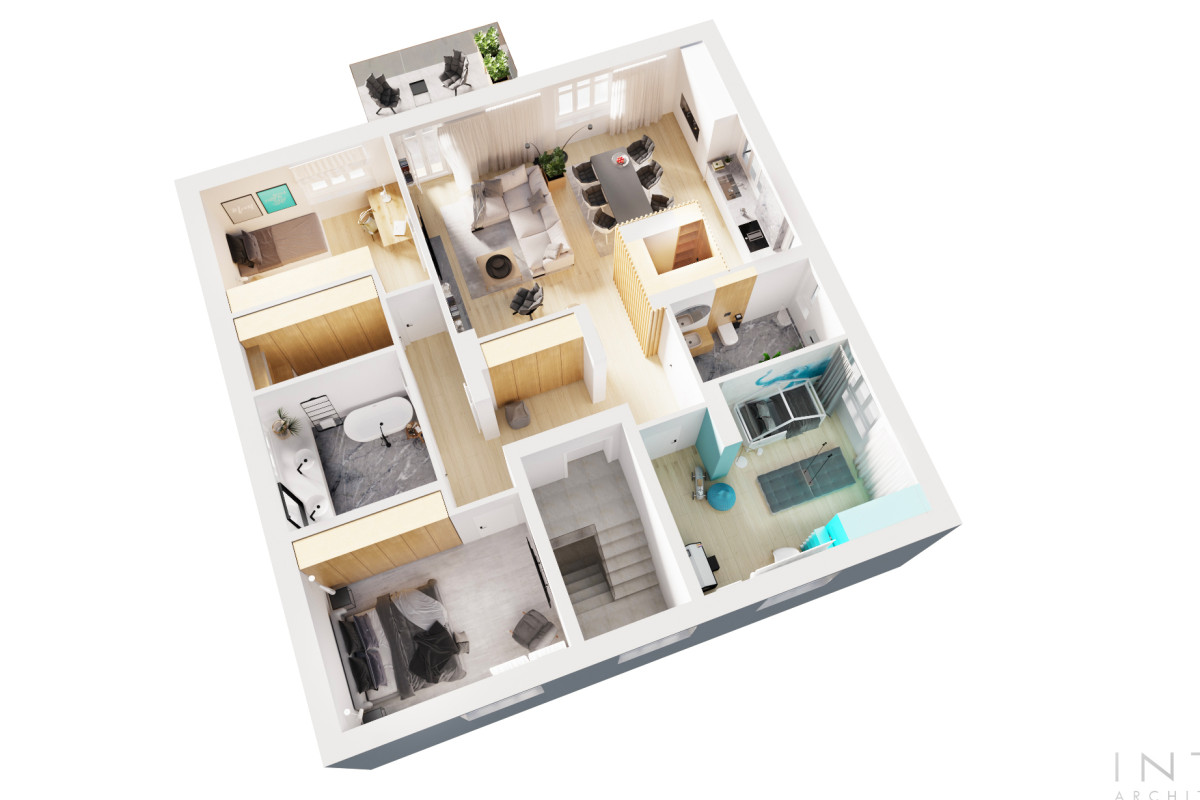 Projekt apartamentu inwestycyjnego w Poznaniu – Sołacz