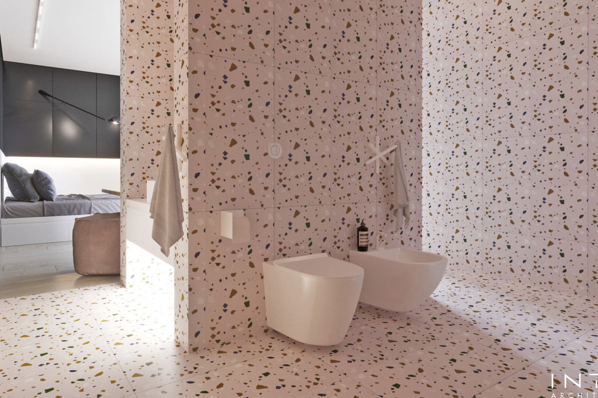 Projekt wnętrz domu w Gdańsku – elegancki ciepły minimalizm