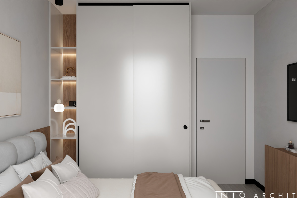 Projekt wnętrz mieszkania inwestycyjnego w Poznaniu – 35 m²