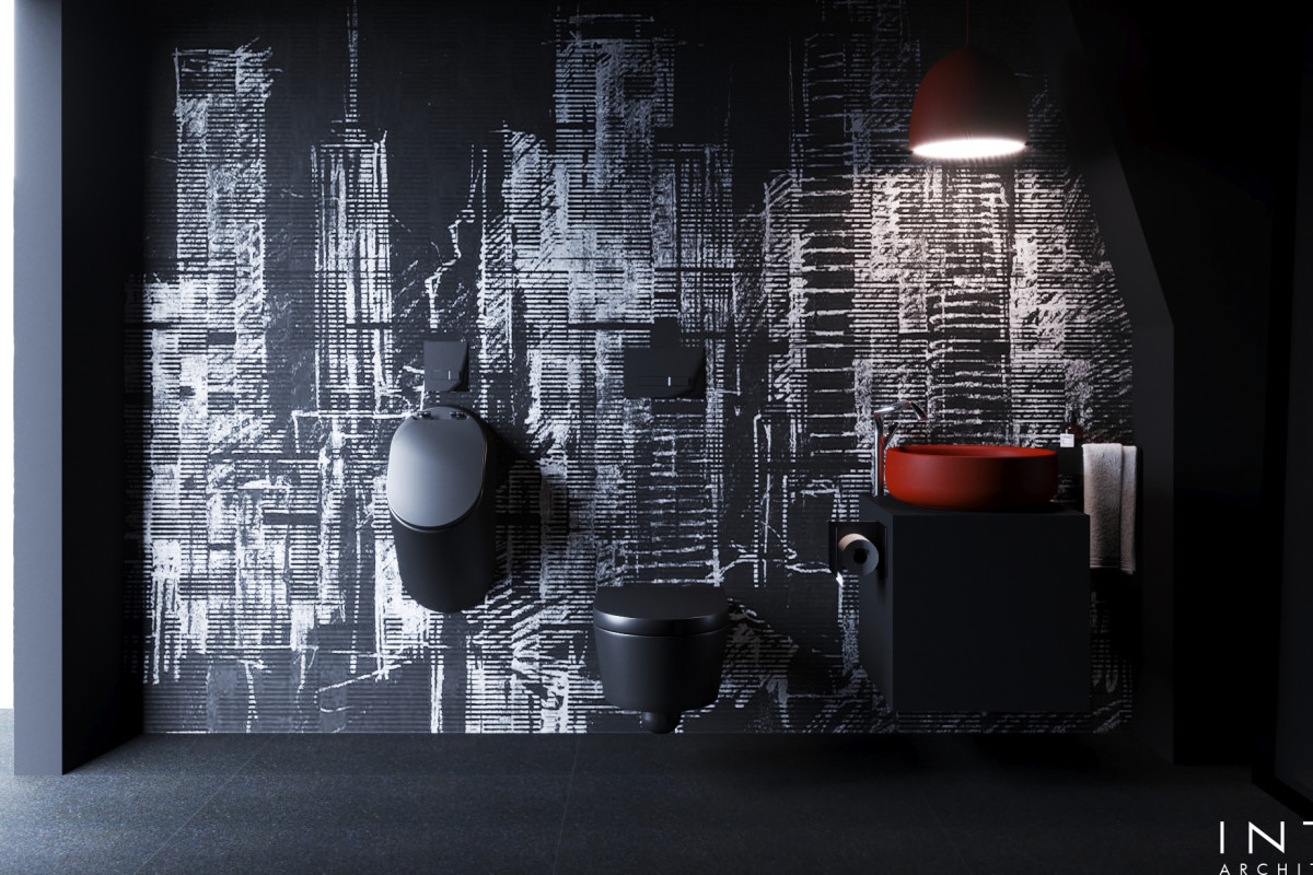 Projekt kameralnego biura z antresolą w Poznaniu – nowoczesne wnętrze 80 m²