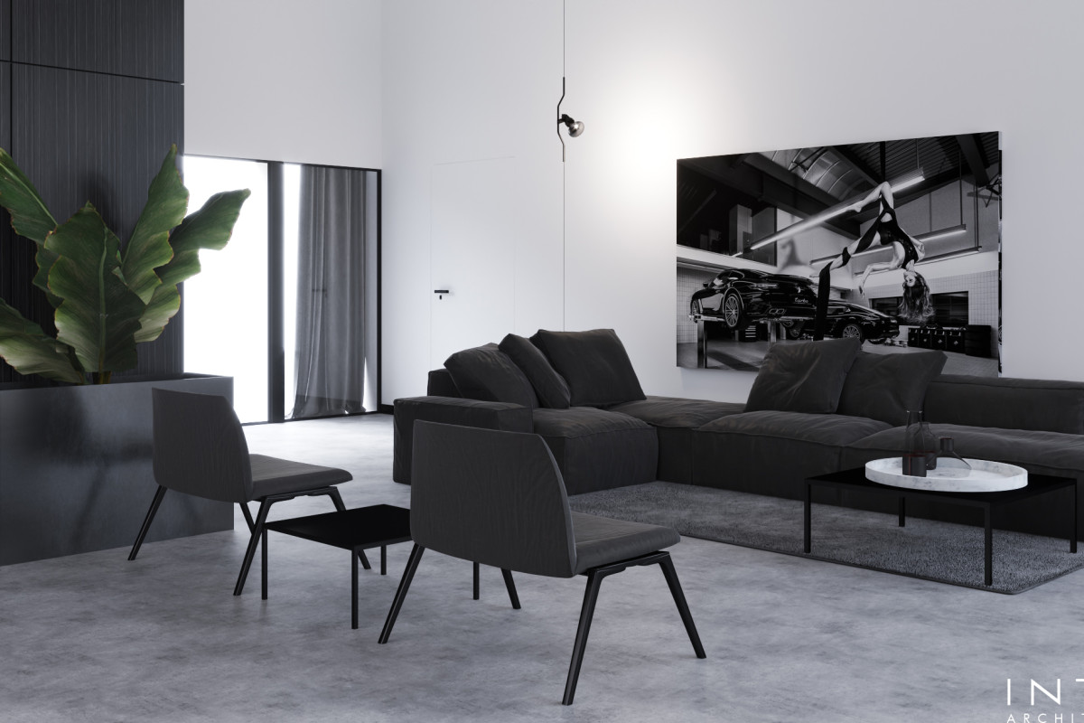 Projekt strefy zarządu w biurze w Poznaniu – 320 m² nowoczesnej przestrzeni