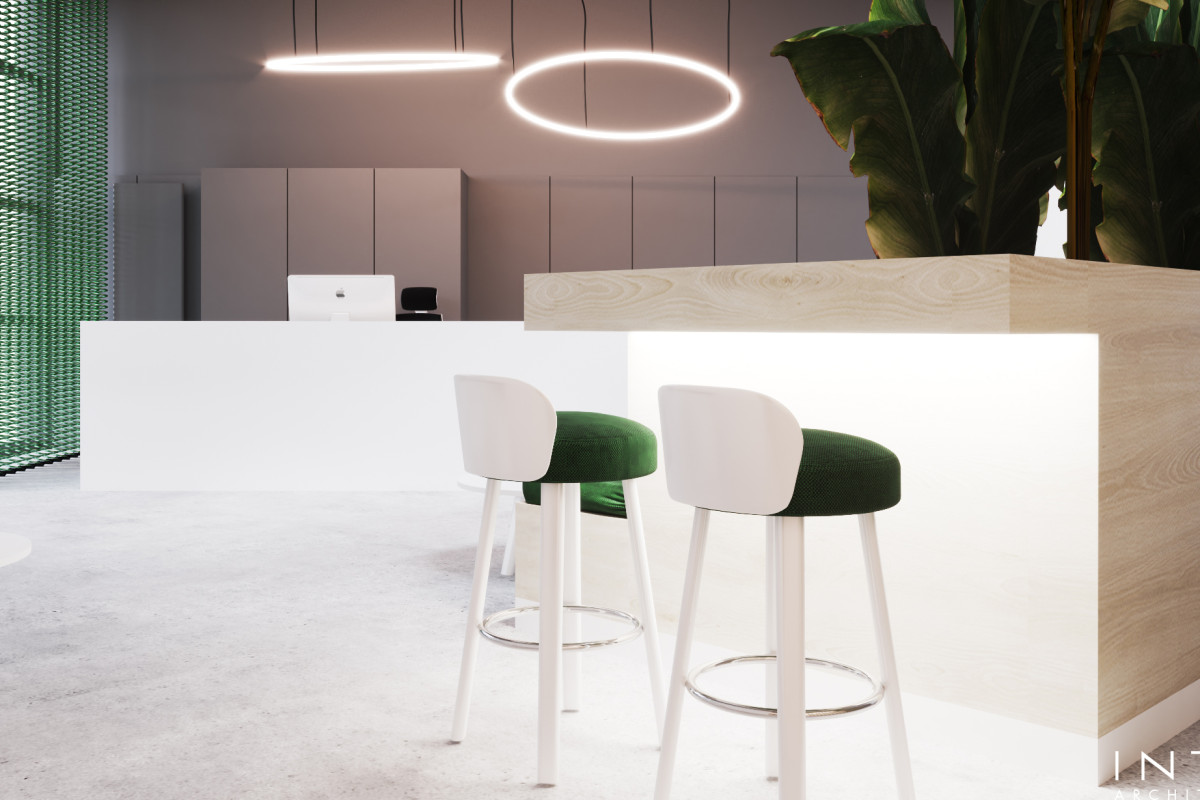 Nowoczesna przestrzeń biurowa – projekt wnętrz w stylu eco