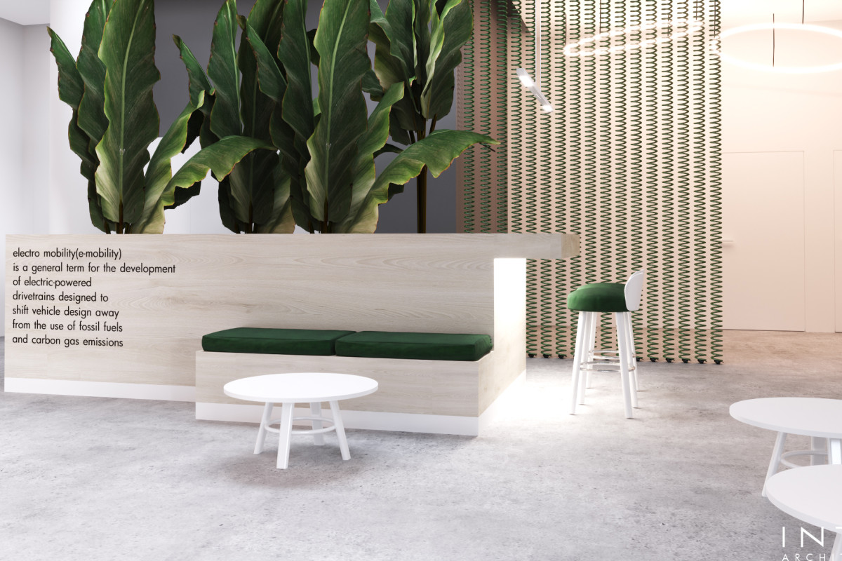 Nowoczesna przestrzeń biurowa – projekt wnętrz w stylu eco