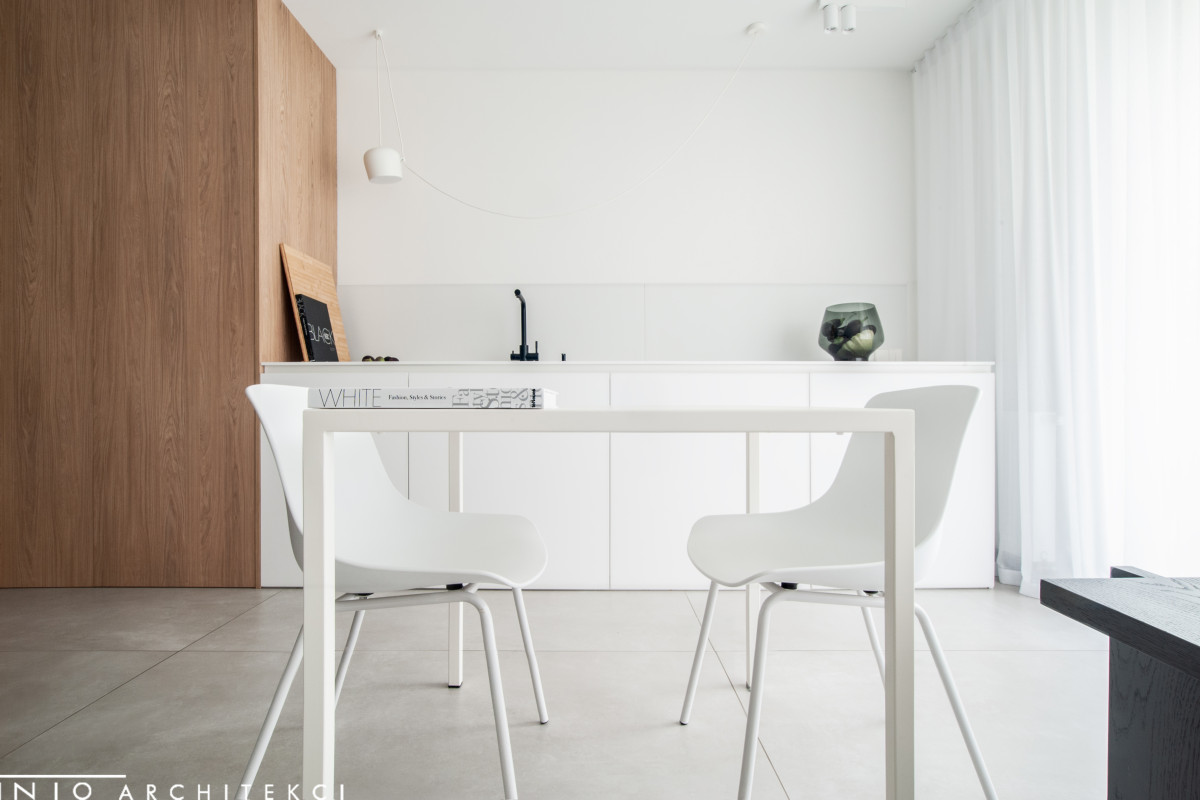 Studio w Gdańsku Letnica – projekt minimalistycznego mieszkania 47 m²