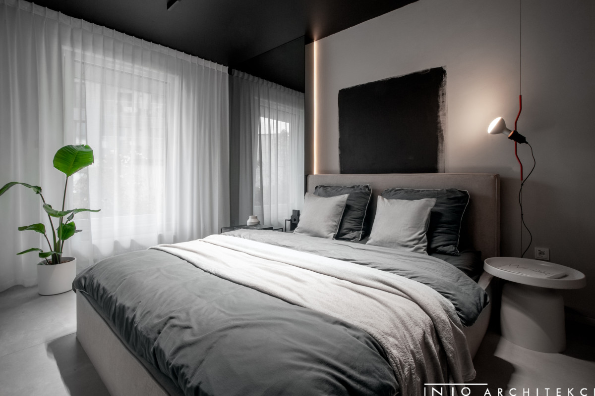 Studio w Gdańsku Letnica – projekt minimalistycznego mieszkania 47 m²