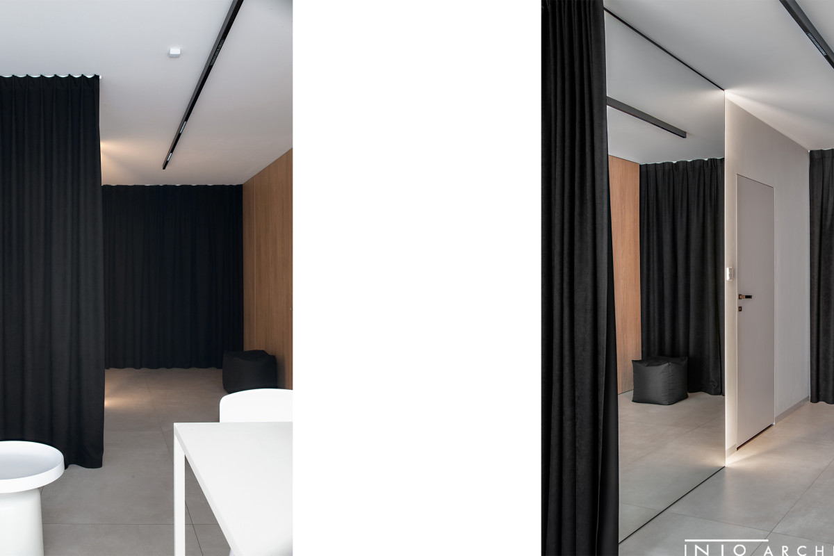 Studio w Gdańsku Letnica – projekt minimalistycznego mieszkania 47 m²