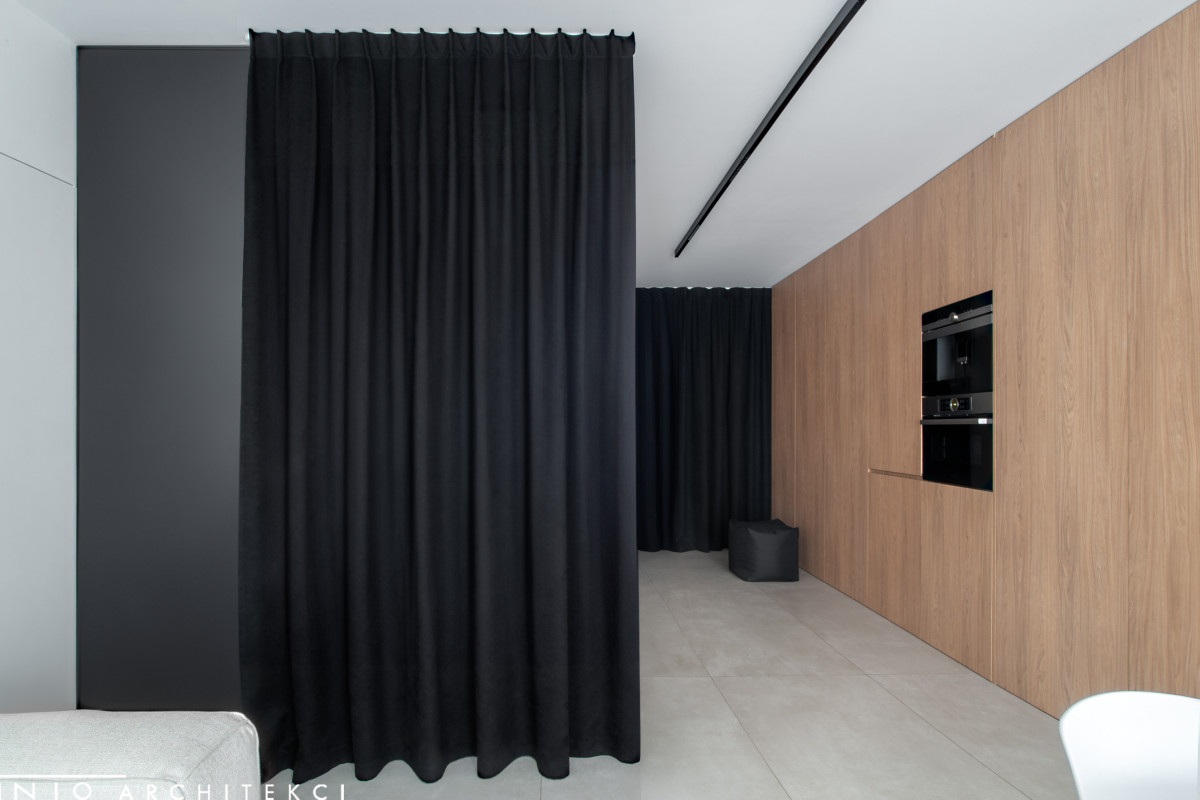 Studio w Gdańsku Letnica – projekt minimalistycznego mieszkania 47 m²