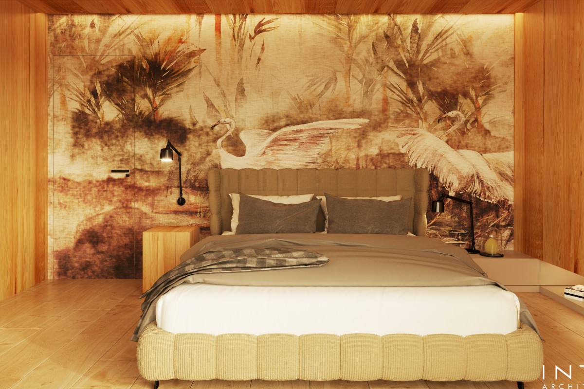 Nowoczesna stodoła pod Poznaniem – projekt domu i wnętrz nad jeziorem