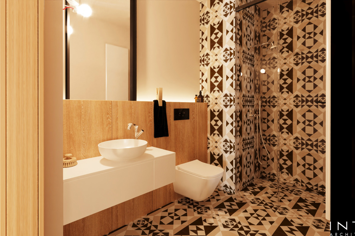 Apartament Kraków – jasna przestrzeń z możliwością otwarcia wnętrza