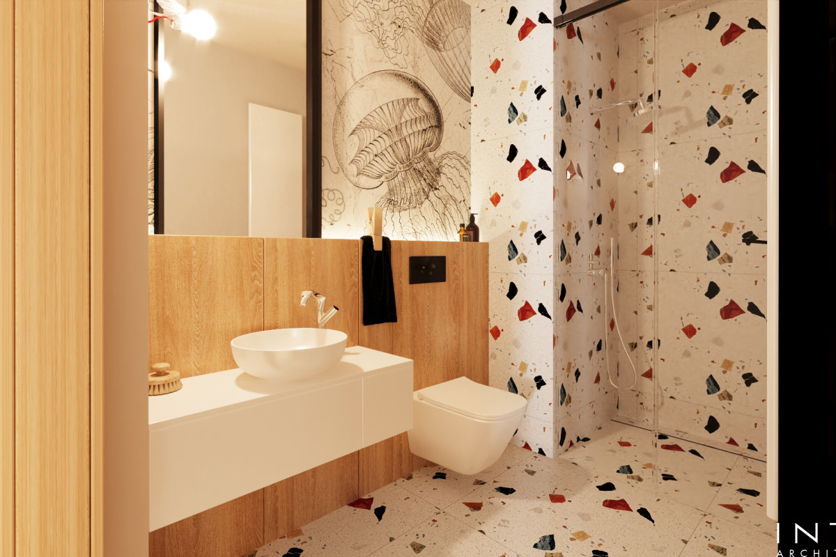 Apartament Kraków – jasna przestrzeń z możliwością otwarcia wnętrza