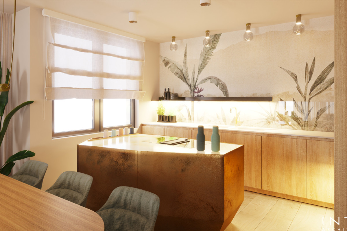 Apartament Kraków – jasna przestrzeń z możliwością otwarcia wnętrza