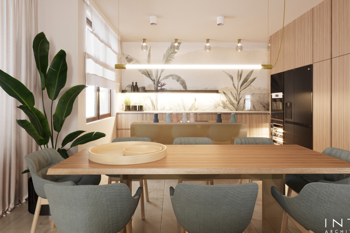 Apartament Kraków – jasna przestrzeń z możliwością otwarcia wnętrza