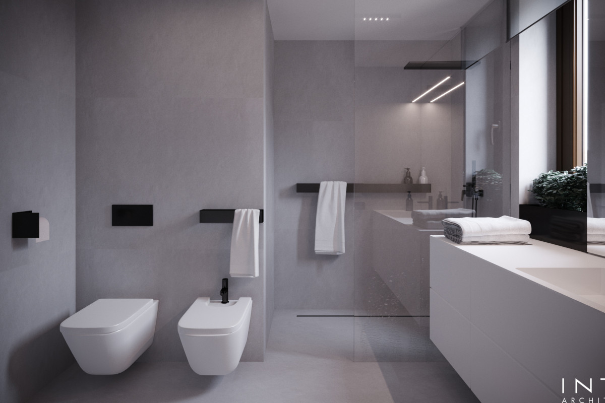 Apartament Warszawa – minimalistyczna przestrzeń z biblioteką