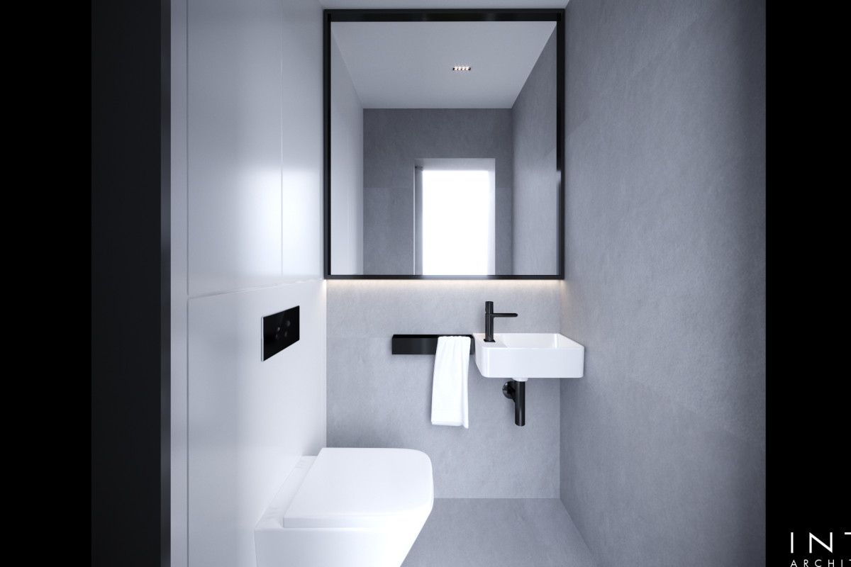 Apartament Warszawa – minimalistyczna przestrzeń z biblioteką