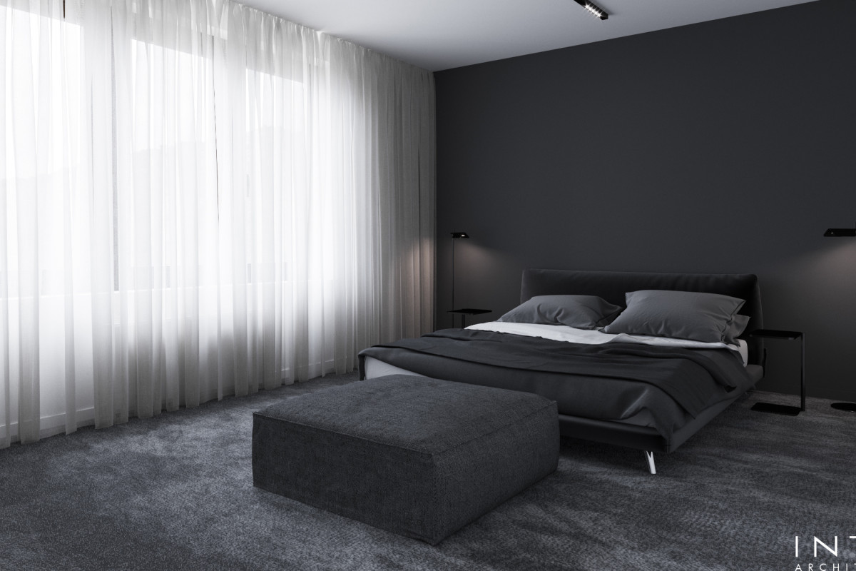 Apartament Warszawa – minimalistyczna przestrzeń z biblioteką