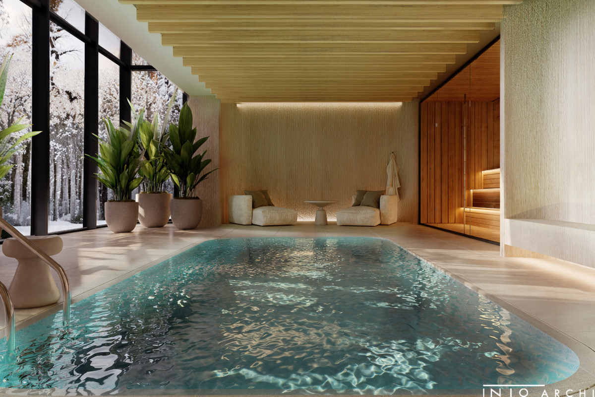 Nowoczesny hotel SPA w górach – architektura, apartamenty i strefa wellness