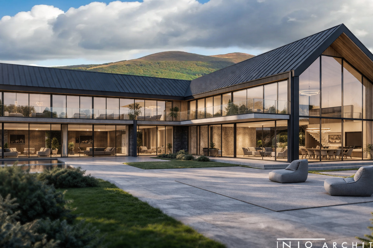 Nowoczesny hotel SPA w górach – architektura, apartamenty i strefa wellness