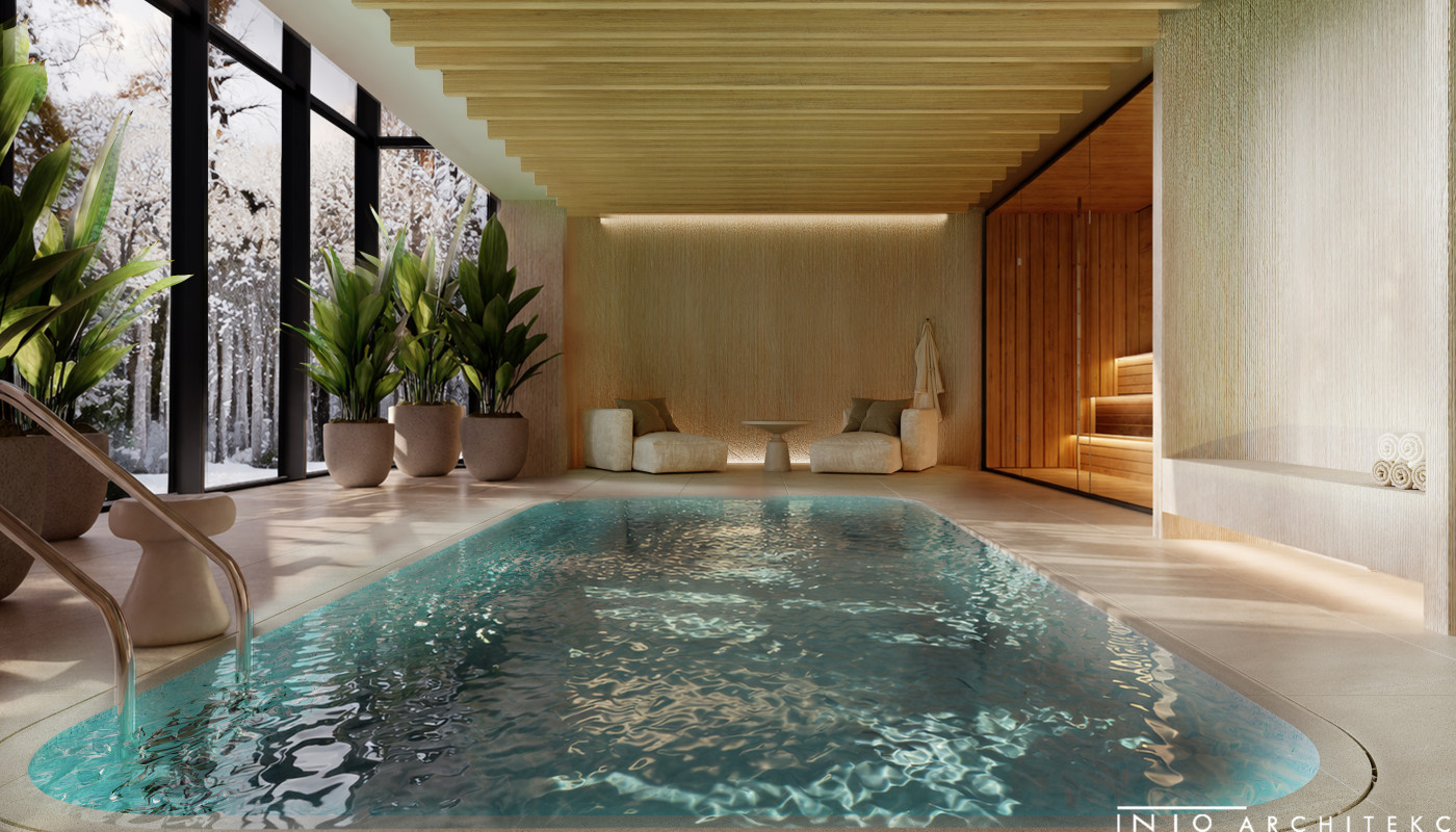 Nowoczesny hotel SPA w górach – architektura, apartamenty i strefa wellness