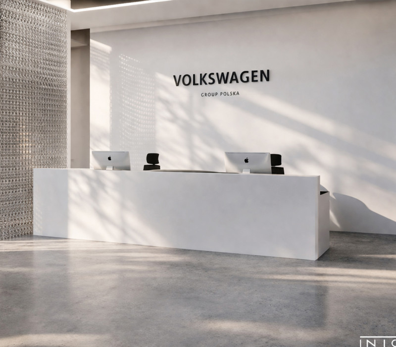 Nowoczesne biuro w Poznaniu – minimalistyczna przestrzeń zarządu