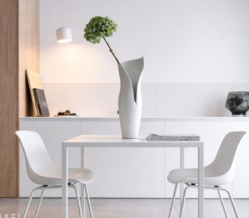 Studio w Gdańsku Letnica – projekt minimalistycznego mieszkania 47 m²