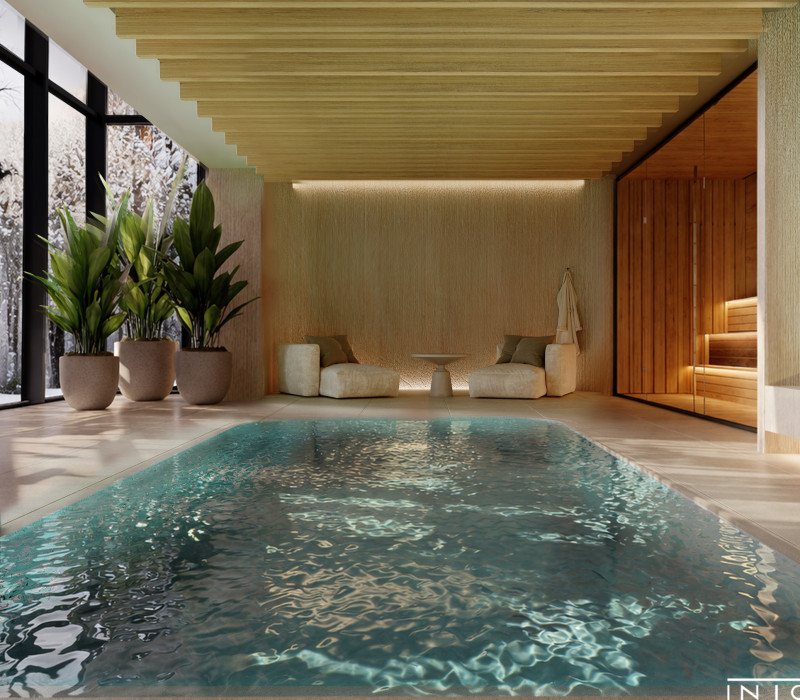 Nowoczesny hotel SPA w górach – architektura, apartamenty i strefa wellness