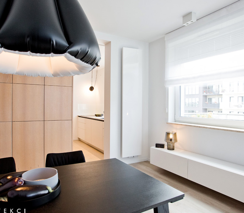 Nowoczesny projekt mieszkania 64 m² w Poznaniu