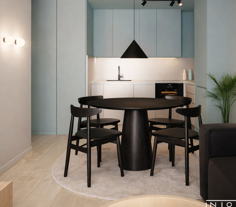 Projekt wnętrz mieszkania inwestycyjnego w Poznaniu – 50 m²