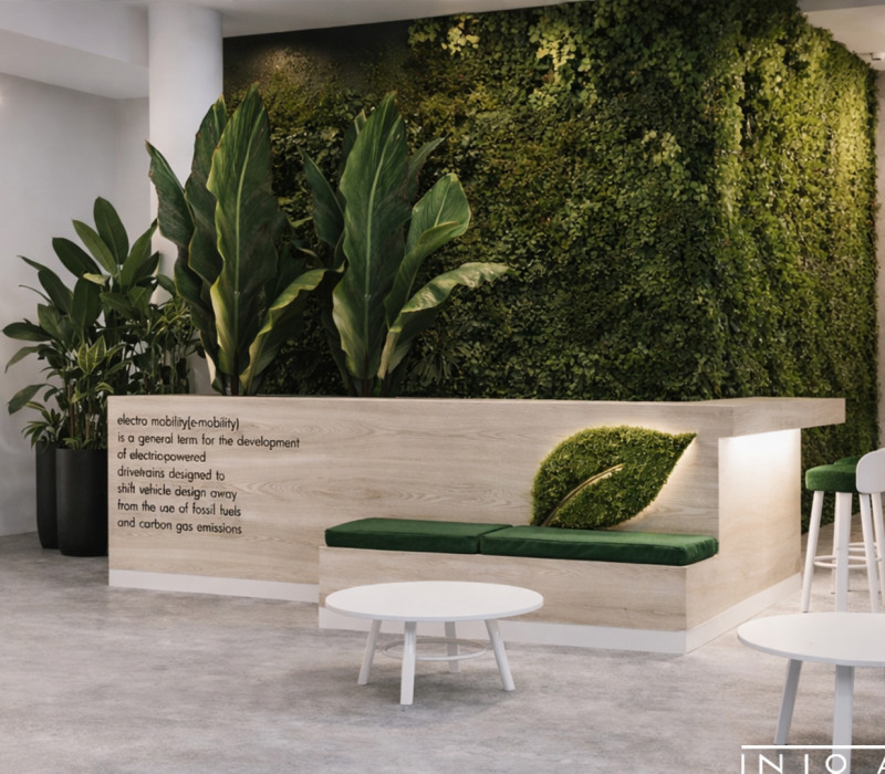 Nowoczesna przestrzeń biurowa – projekt wnętrz w stylu eco